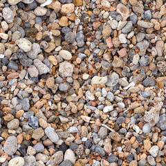 seamless pattern pebble on beach