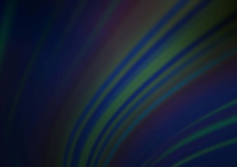 Obraz premium Dark BLUE vector bokeh and colorful pattern. Modern geometrical abstract illustration with gradient. Brand new style for your business design.
