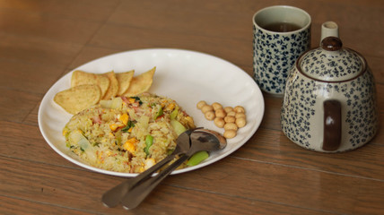 rice with vegetables