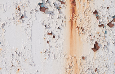 metal texture with cracked paint