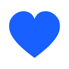 Vector de corazón azul - obrazy, fototapety, plakaty