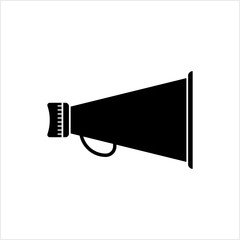 Megaphone Icon, Loud Hailer, Bullhorn, Portable Voice, Sound Amplifier