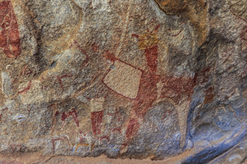 Amazing Inside View Pictures of the Laas Geel cave formations - an earliest known cave paintings in...