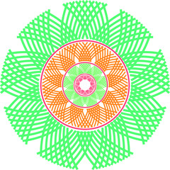 Lines Mandala Design