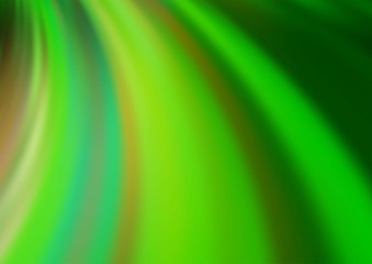 Light Green vector pattern with curved circles. Creative illustration in halftone marble style with gradient. A completely new template for your business design.