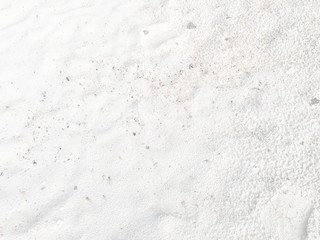 Fine beach sand in the summer sun