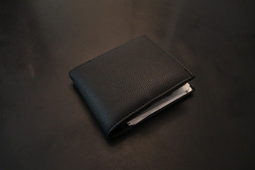 leather walllet.