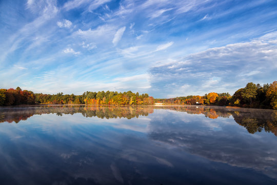 An Autumn Morning in Framingham Massachusetts