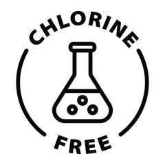 chlorine free icon