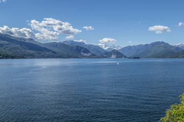 Landscape of the Lake Maggiore