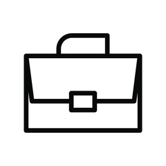 briefcase icon vector illustration, symbol finance business professional design bag

