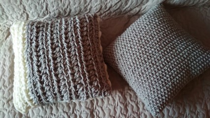 close up of a knitted sweater