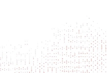 Light Orange vector backdrop with lines, rectangles.