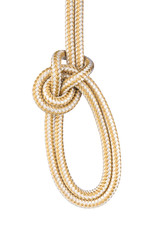 Bowline with a Bight on White