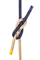 Carrick Bend Knot on White