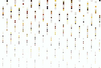 Light Orange vector backdrop with lines, rectangles.