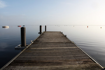 Pier on the lake
