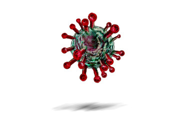 Virus. Corona virus concept. Flu outbreak and influenza. Dangerous flu strain cases as a pandemic.