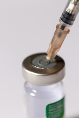 FRASCO COM VACINA TRATAMENTO COVID-19