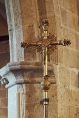 Jésus christ sur la croix .