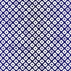 鹿の子柄　紺　シームレス