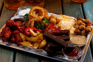 grilled pork ribs