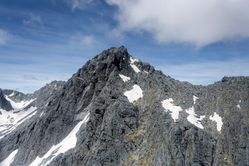 summit of Highlander Peak,  New Zealand