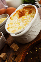 Homemade millet casserole