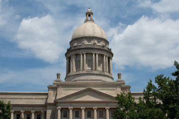 Kentucky State Capitol Building.  Frankfort, KN, USA.