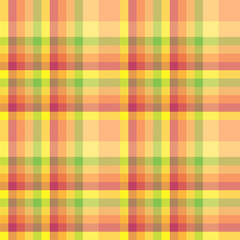 Seamless pattern in interesting festive colors for plaid, fabric, textile, clothes, tablecloth and other things. Vector image.