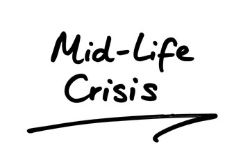 Fototapeta na wymiar Mid-Life Crisis