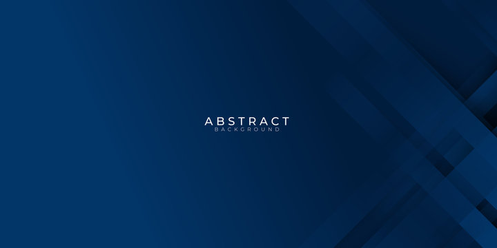 Modern blue abstract presentation background with shadow layered navy blue background for presentation design