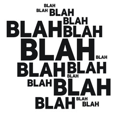 blah blah blah, vector illustration.