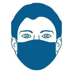 Gesichtsmaske - persönliche Schutzausrüstung (PSA)