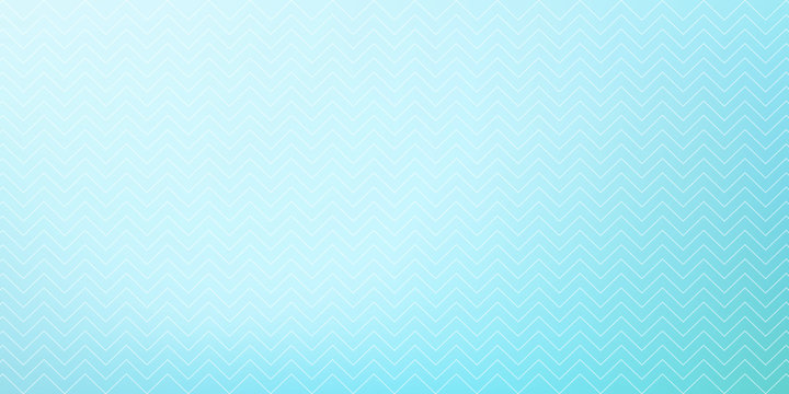 Light blue tosca background with zig zag lines pattern