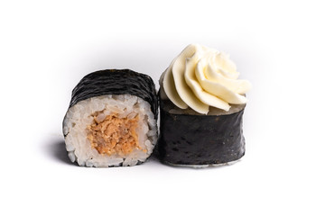 isolated photo of food on a white background