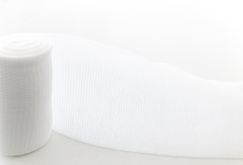 roll gauze in release in line