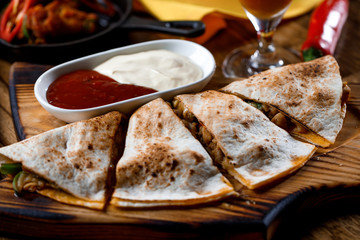 pancakes with salmon