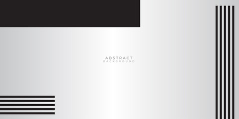 Black white abstract lines background geometry shine and layer element vector for presentation design. Suit for business, corporate, institution, party, festive, seminar, and talks.