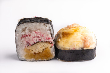 isolated photo of food on a white background