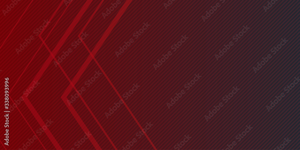 Wall mural abstract modern red lines stripe background gradient color. red maroon gradient with stylish line su