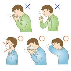 咳エチケットイラスト01