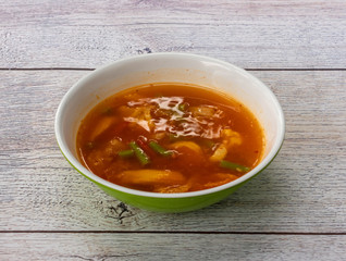 Orange Spicy Thai Soup 2