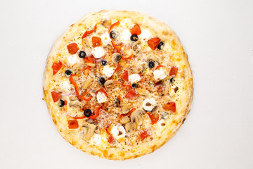 isolated photo of food on a white background
