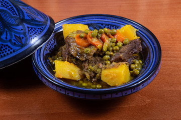 Traditional Moroccan Tajin.