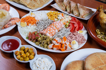 Moroccan food.