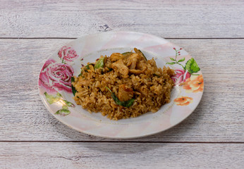 Khao Pad Tom Yam (Thai Style Stir Fried Rice)