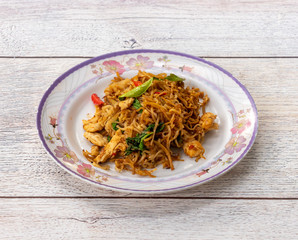 Spicy Noodles Thai Pad Mama 