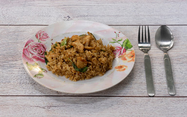 Khao Pad Tom Yam (Spicy Stir Fried Rice)