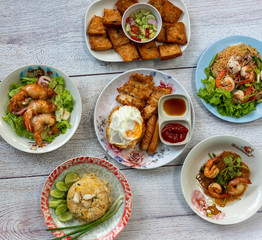 Thai Food Mixed Dishes Set 421